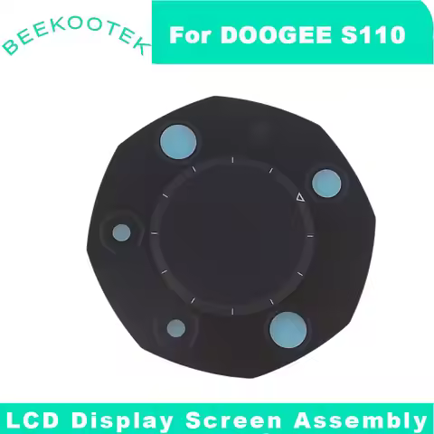 New Original DOOGEE S110 Battery Cover Back LCD Display Touch Screen Digitizer Assembly Accessories 