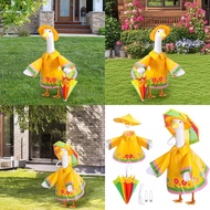 Treeling Waterproof Geese Dress With Rainbow Umbrella Geese Costume Including Raincoat For Outdoor D