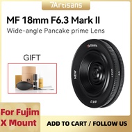 7artisans 7 artisans 18mm F6.3 Ultra-thin UFO Lens for Canon EOS-M M50 M6/Fuji XF X-T4/ Olympus and