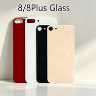Big Hole Back Glass for Iphone 8 8Plus Back Battery Cover Rear Door Big Hole 8 8Plus Back Housing Ca