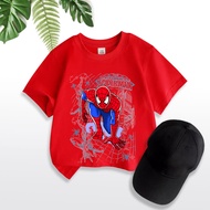 Áo thun trẻ em NGƯỜI NHỆN ART 2 áo thun cho bé có big size và size người lớn 4 màu Anam Store