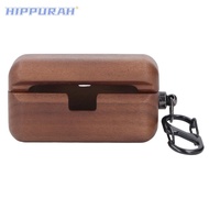 HIPPURAH Wooden ,  Wood Fine Polished Wood Protector, Earphones  Cordless Charging Support Charging 