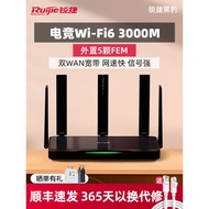 [SF Express] Ruijie Black Panther Gaming Router Starlight X30E PRO Wireless WiFi6 Gigabit Home High-