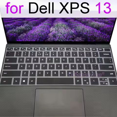 for Dell XPS 13 Keyboard Cover 9340 9345 9300 9310 9305 9350 9360 9365 9370 9380 9575 7390 Protector