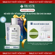 ACNESTIL MICROPEELING DUO 100ML & ACNESTIL H-BIOME MOISTURE GEL FOR ACNE SKIN 40ML RILASTIL