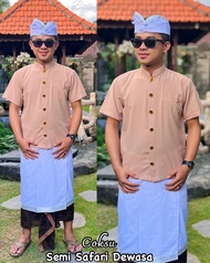 pakaian pria semi safari dewasa terbaru baju safari pria kancing mewah terbaru baju bali pria dewasa