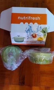 Nutrifresh 綠色鑄鐵鍋 連盒全新