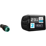 【STOCK】UKC3 ebike color display 24V-52V ,Waterproof connector for OMD NO.2 protocol