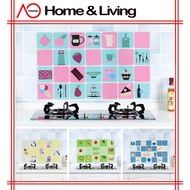 AO Home Pelekat Dinding Dapur Kitchen Wall Sticker Self Adhesive High Temperature Oil Resistant Wate