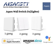 Aqara Smart Wall Switch D1 with Neutral Triple Rocker (Global Version) ZigBee