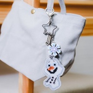 【雪寶】迪士尼 掛飾 十字繡材料套組 手作禮物 | XiuCrafts