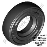 Bricks - Tire 14.0mm D x 04mm Smooth Sml Single w/ Number Embossed on Side - 59895