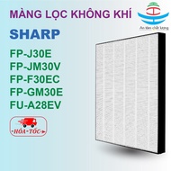 Màng lọc không khí sharp FP-J30E FP-JM30V FU-A28EV FP-GM30E FP-F30E miếng lọc hepa sharp