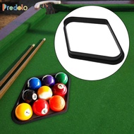 [Predolo] Sturdy 9 Ball Diamond Rack Professional Billiard Table Holder Portable Plastic