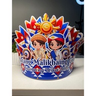 Buwan ng Wika Head dress & Certificate Award head dress, Crown