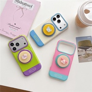 iPhone 17 Pro max Contrasting colors pattern TPU material IMD process phone case