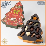 Christmas Godiva (GODIVA) Yule Log Tree Selection (10 pieces) Chocolate Winter Gift Year-End Gift