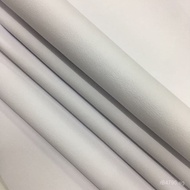 0.6mm Sofa Bag Sheepskin Shoes Microfiber Pigskin Leather White Grain Veneer White Cowhide Leather F