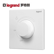 Legrand official code switch socket panel dimmer switch white infinite brightness adjustment control