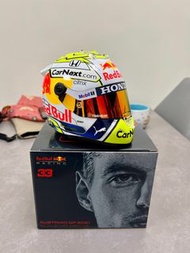 1:2 罕有 F1 紅牛 Red Bull Racing Max Verstappen 2021 奧地利GP頭盔 mini helmet