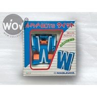 ABC Robot Masudaya Brand made in JAPAN Alpha-Bots " W " Year 1986 Not Yet Played.