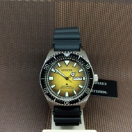 Citizen Promaster Marine NY0120-01X Yellow Analog Rubber Automatic Men's Watch