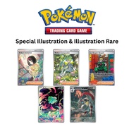 Pokemon Card Playable Singles TCG English Version - Special Illustration & Illustration Rare