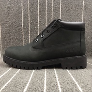 20240110 Ready Stock Mid Cut Black Timberland Boots Fashion Same Picture Snow Boots Men