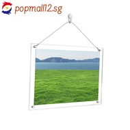 [January New] 4*6inches,5*7inches,8*10inches Acrylic Photo Frame Transparent Modern Simple❀