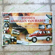 brosur mobil toyota andalan van nasmoco group flyer katalog bekas