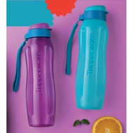 NEW Tupperware Water Bottle Tumbler 1L, Slim Eco Bottle Fliptop