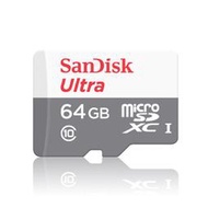 SanDisk 64G microSDXC C10 手機記憶卡 速度100MB/s (SD-SQUNR-G3-64G)