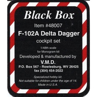 Black Box 1/48 48007 F-102A Delta Dagger Cockpit Set