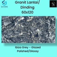 Granit lantai 60x120 Savona Gress Ibiza Grey - Glazed Polished