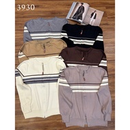 3930 Double Zipper Middle Line Bkk