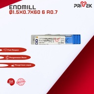 ENDMILL-ø1.5x0.7x60 6 R0.7-MERK-SECO