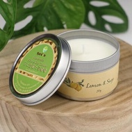 ttgarden Natural Handmade Soy Wax Aroma Candle - Lemon &amp; Sage Fixed size