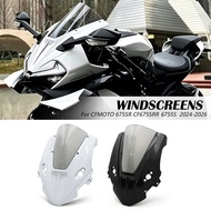 For cfmoto 675SR 675SS 675SR R 2024-2026 Modification Track-level Racing Windshield Raised Widened C
