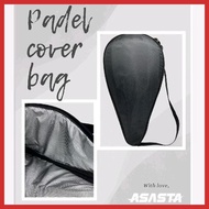 (PADEL) PADEL COVER BAG THERMAL PADEL COVER BAG/ PADEL COVER RACKET BAG PREMIUM QUALITY BY ASASTA PA