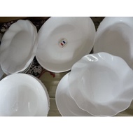 Arcopal France Elegant White Plates   Bowls