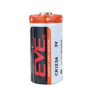 EVE CR123A 3V 1500mAh Lithium Primary Batteries for Smoke Alarm IoT Equipment Camera CR17345
