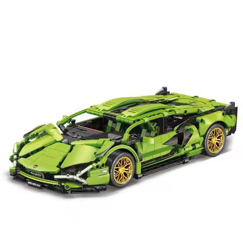 1:14 MOC Building Set Raceing Car Model Sports Blocks Toys Boys or Adults Kits for Birthday Gifts Le