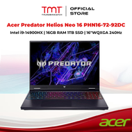 100% Genuine Acer Predator Helios Neo 16 PHN16-72-92DC Gaming Laptop |   i9-14900HX |   16GB RAM 1TB