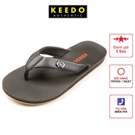 KEEDO TN-CK3 genuine cowhide men's flip-flops
