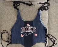 Nike remake denim top