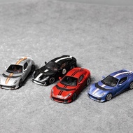 TOC/Fumei 1: 64 Ferrari 812C Simulation Supercar Alloy Car Model Collection Ornaments Limited Editio