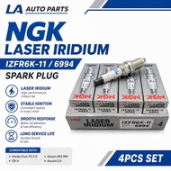 NGK 6994 IZFR6K-11 Laser Iridium Plug Honda Accord SDA TAO CR-V Civic FD Stream RSZ