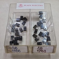 TR TRANSISTOR SB 1186 & SD 1763 SET ORIGINAL B1186 D1763