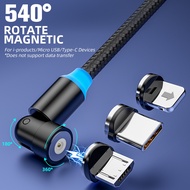 Fonken 540º Magnetic Rotation Cable Micro Usb Type C Magnet Charging Cable For Samsung IOS Cable