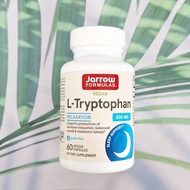 แอล-ทริปโตเฟน L-Tryptophan 500mg 60 Veggie Caps (Jarrow Formulas®)